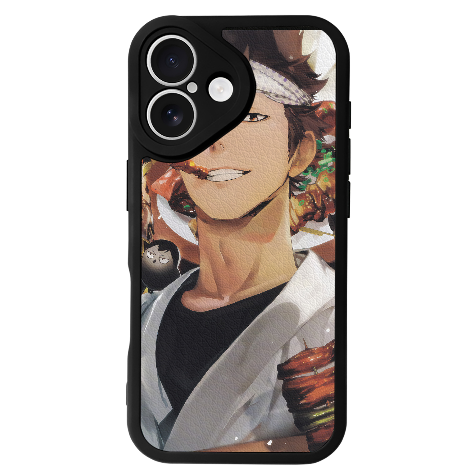 （画像用） ハイキュー!! Haikyu!! 【iPhone 16シリーズ対応】シリコンスマホケース（レザー調） 材質：シリコン